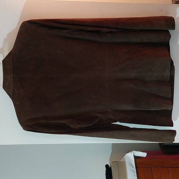 Alfani Brown Suede Blazer - Picture 2 of 7
